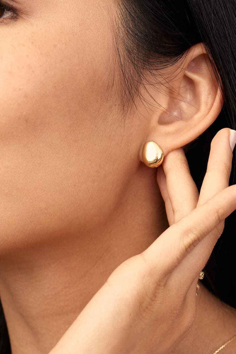 14K Yellow Gold Madison Avenue Studs, Alternate, color, Yellow Gold