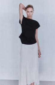 MANGO Asymmetric Cotton T-Shirt