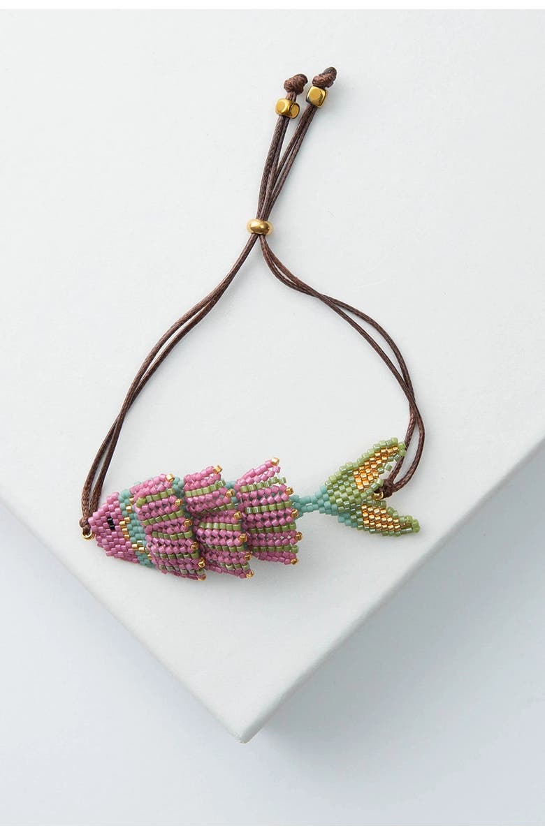 Noonday Pepecito Bracelet, Main, color, Red