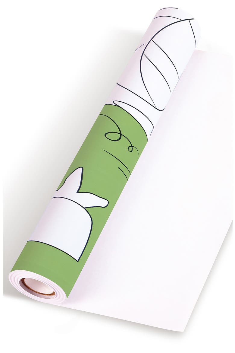 Dinosaur Doodle Paper Roll, Alternate, color, MULTI