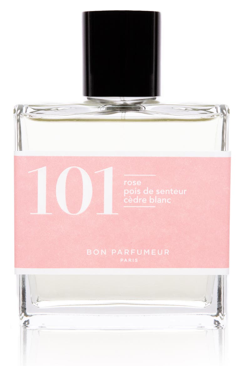 101 Rose, Sweet Pea & White Cedar Eau de Parfum, Main, color, NO COLOR