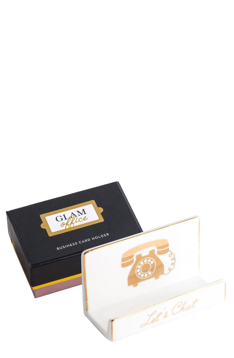 Rosanna Let's Chat Card Holder, Main, color, 