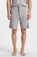 BOSS Ribbed Knit Pajama Shorts