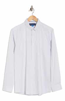 DYLAN PARK Slim Fit Perfect Stretch Long Sleeve Button Down Shirt
