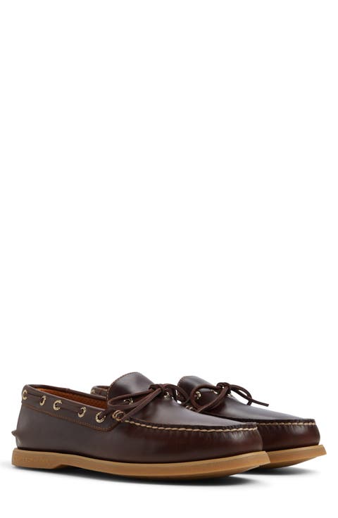 Gold AO 1-Eye Boat Shoe