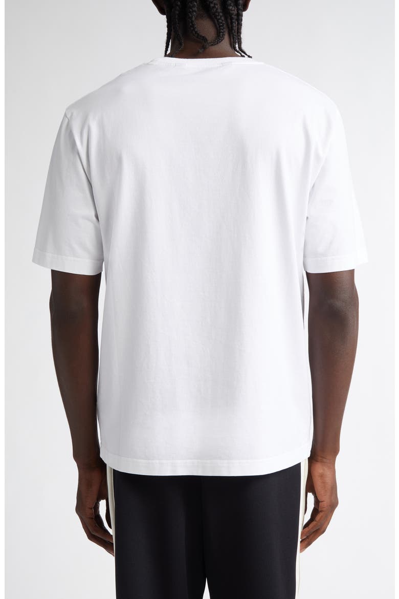 Classic Logo Slim Fit Cotton Graphic T-Shirt, Alternate, color, WHITE BLACK