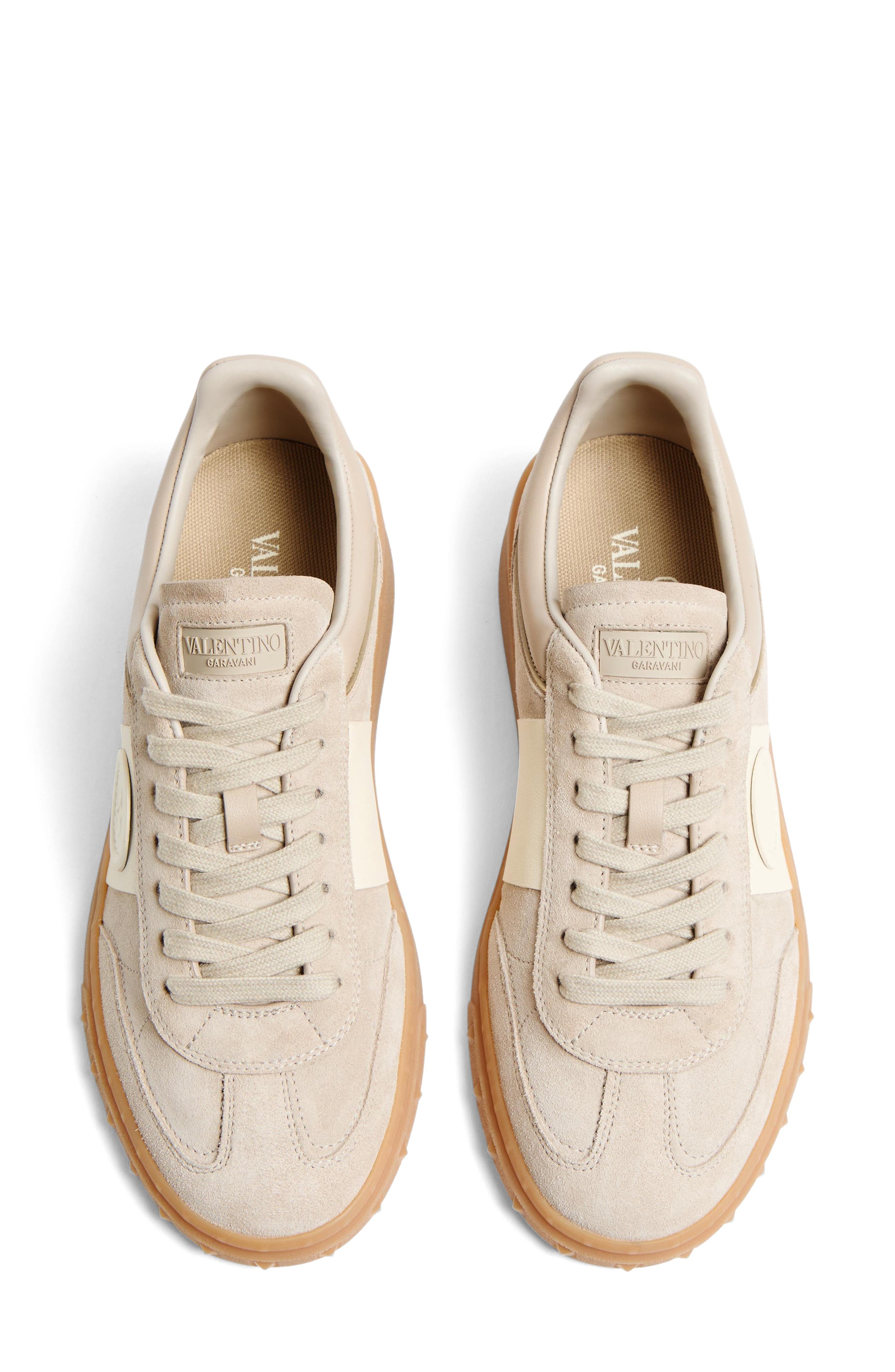 Upvillage Low Top Sneaker, Alternate, color, BEIGE MULTI