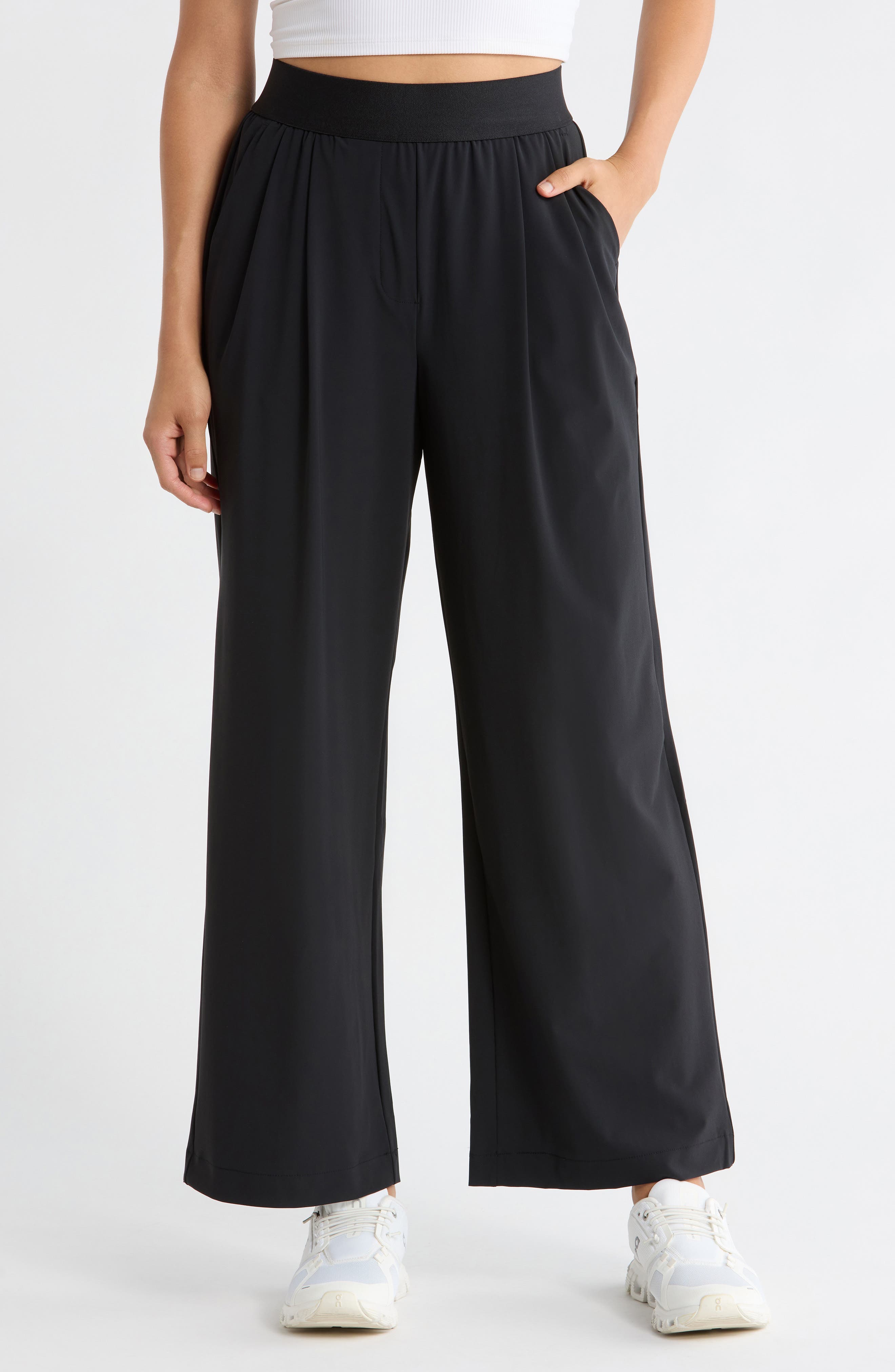 90 DEGREE BY REFLEX Warp X Dinah Wide Leg Pants