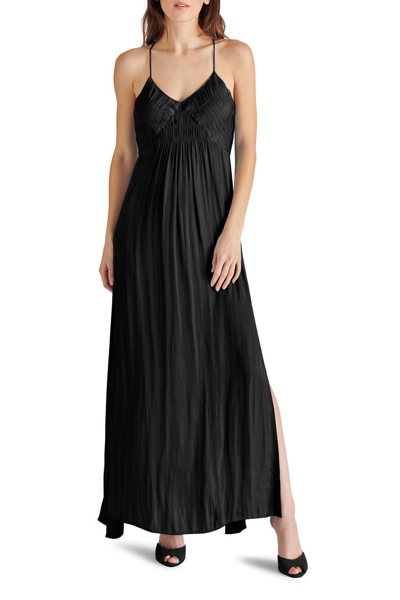 Brianna Maxi Dress, Main, color, BLACK
