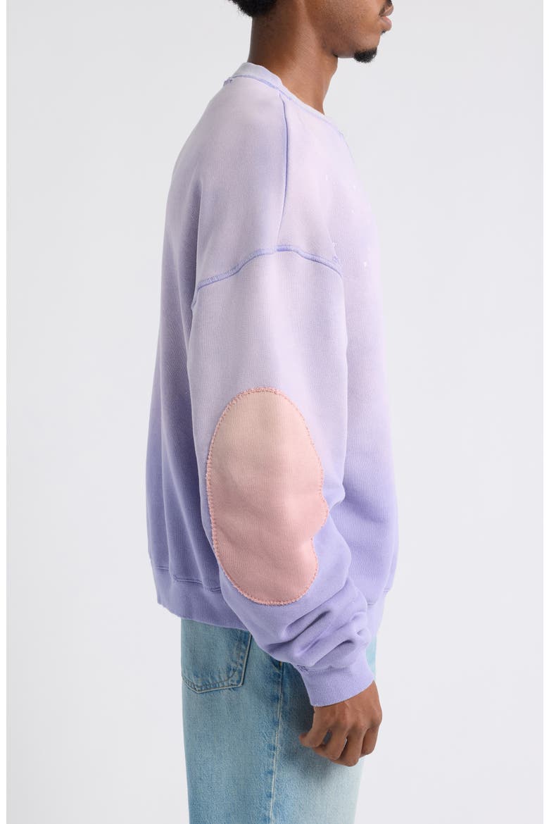 Beaded Cowboy Sweatshirt, Alternate, color, PURPLE