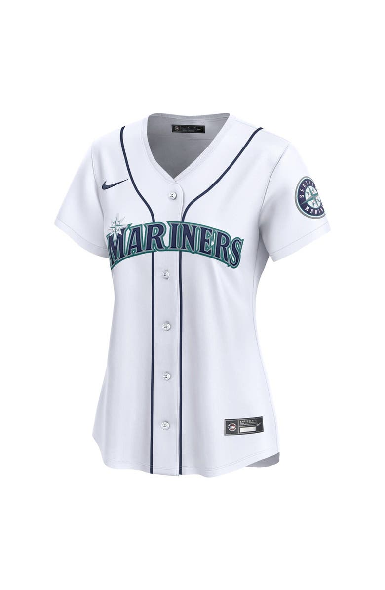 Nike Women's Nike Julio Rodríguez White Seattle Mariners Home Limited Player Jersey, Alternate, color, White