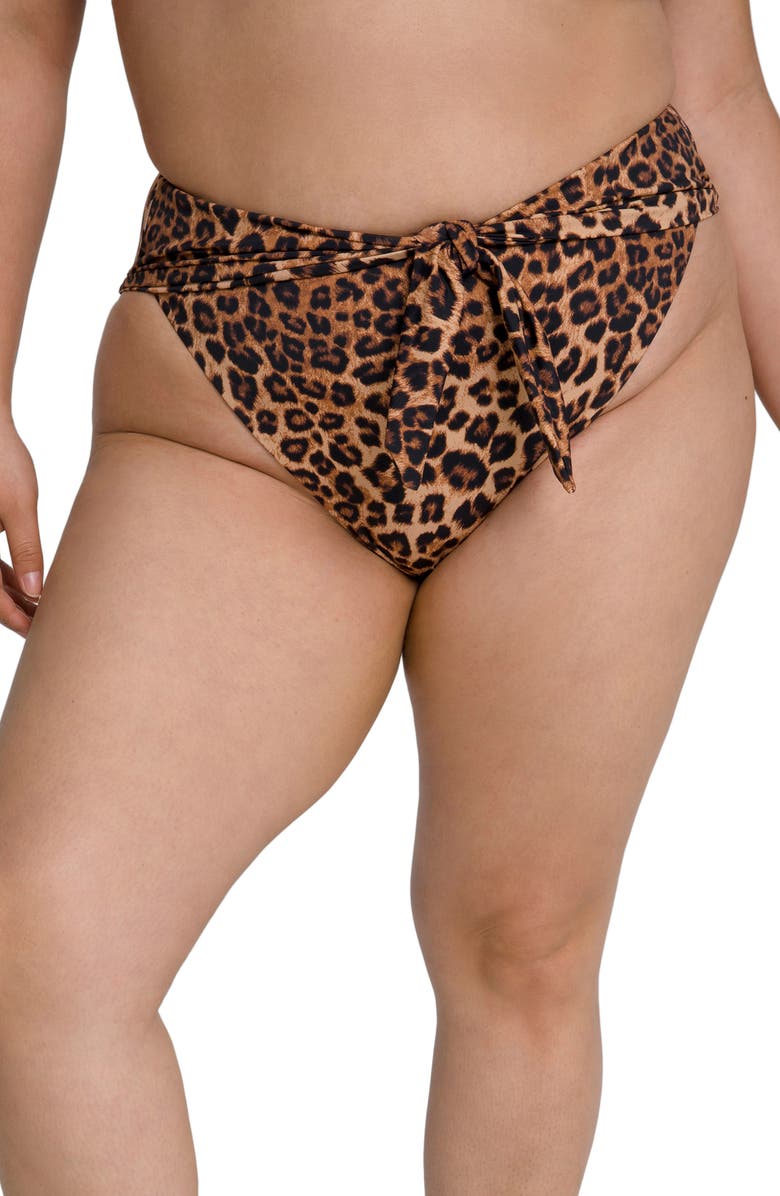 Good American Waist Cincher Swim Bottoms, Alternate, color,