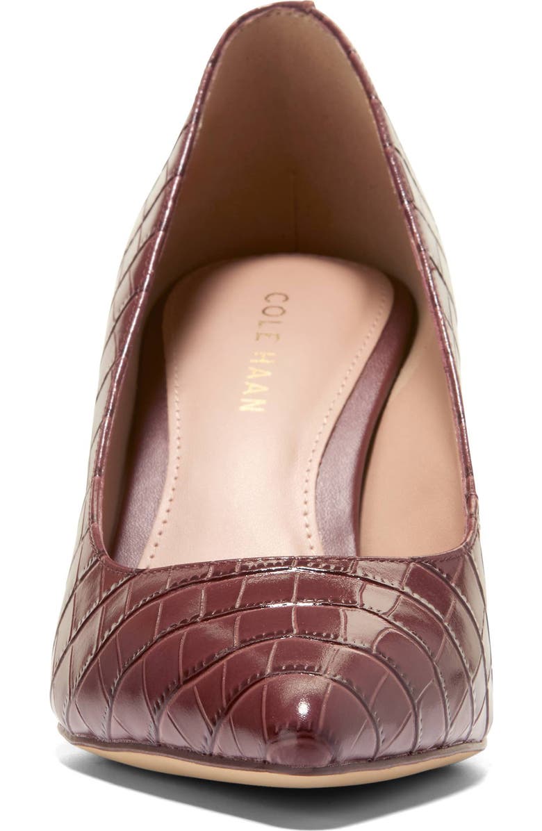 Cole Haan Mylah Snakeskin Embossed Pump, Alternate, color,