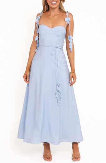 Della Seamed Bodice Midi Dress