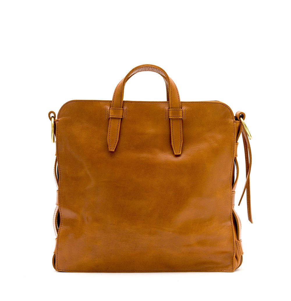 Barton Messenger, Alternate, color, Cuoio