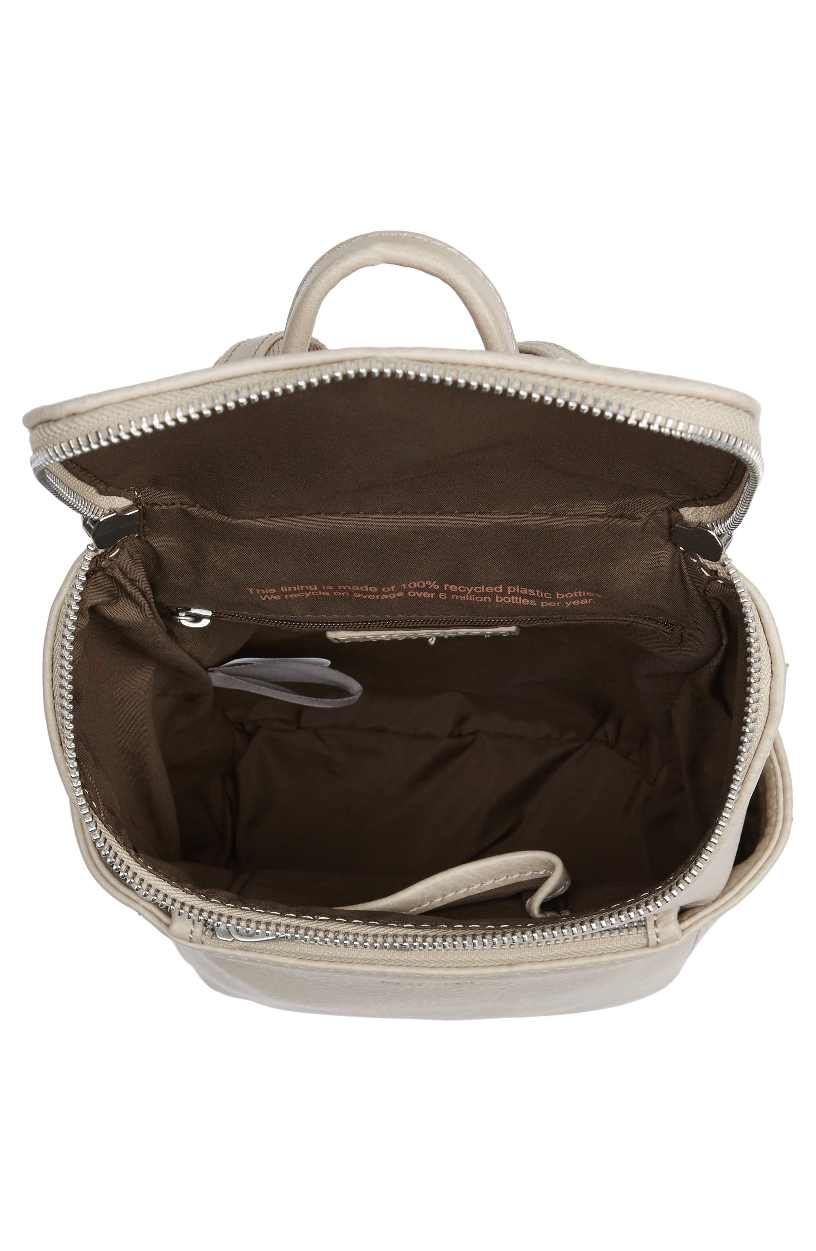 Matt & Nat Mini Brave Faux Leather Backpack, Alternate, color, 