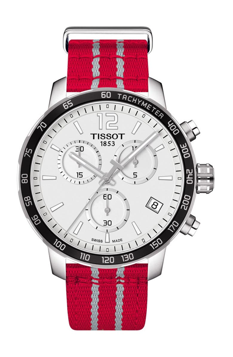 Tissot Men's Quickster Chronograph NBA Houston Rockets Watch, 42mm, Main, color,