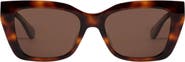 Mohala Eyewear Kai 55mm Medium Bridge Wide Width Polarized Cat Eye Sunglasses