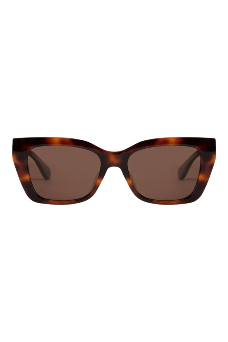 Kai 55mm Medium Bridge Wide Width Polarized Cat Eye Sunglasses video