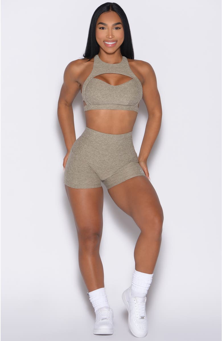 Bombshell Sportswear Powerhouse Bra, Alternate, color, Toasted Sugar