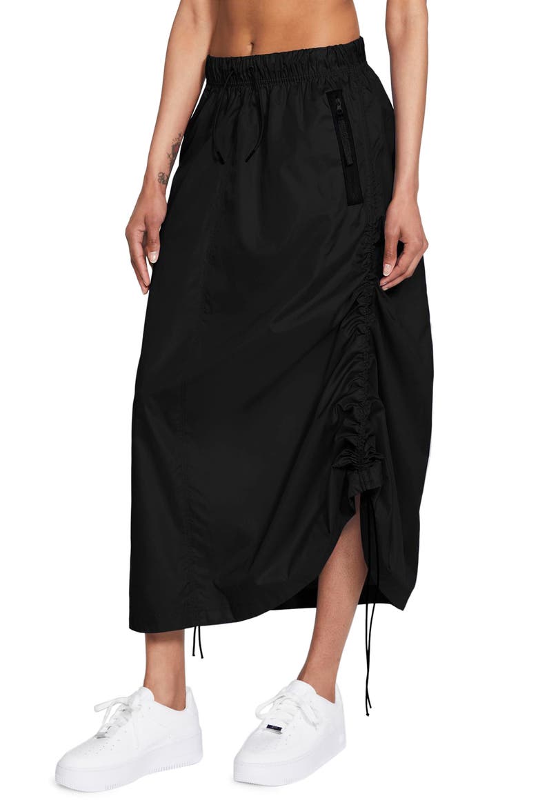 Sportswear Tech Pack Skirt, Main, color, BLACK/ BLACK