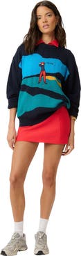 Goldie Byrd Golf Scene Sweater