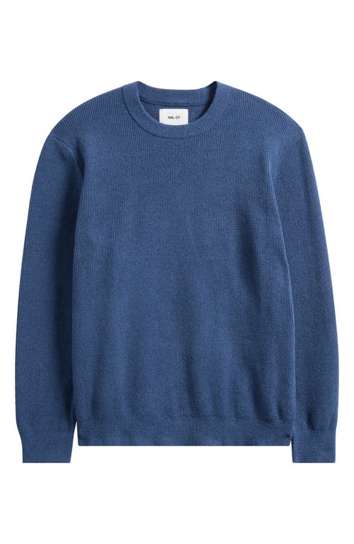 Nn07 Ted 6605 Wool Sweater In Blue