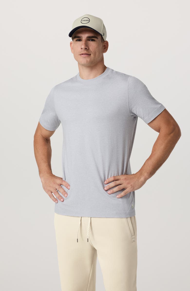 Vuori Ponto Performance T-Shirt, Alternate, color, Platinum Heather