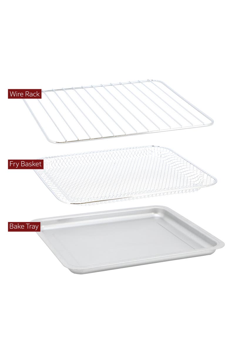 Megachef Digital Electric Multi-Function Air Fryer and Counter Top Oven, Alternate, color, Grey