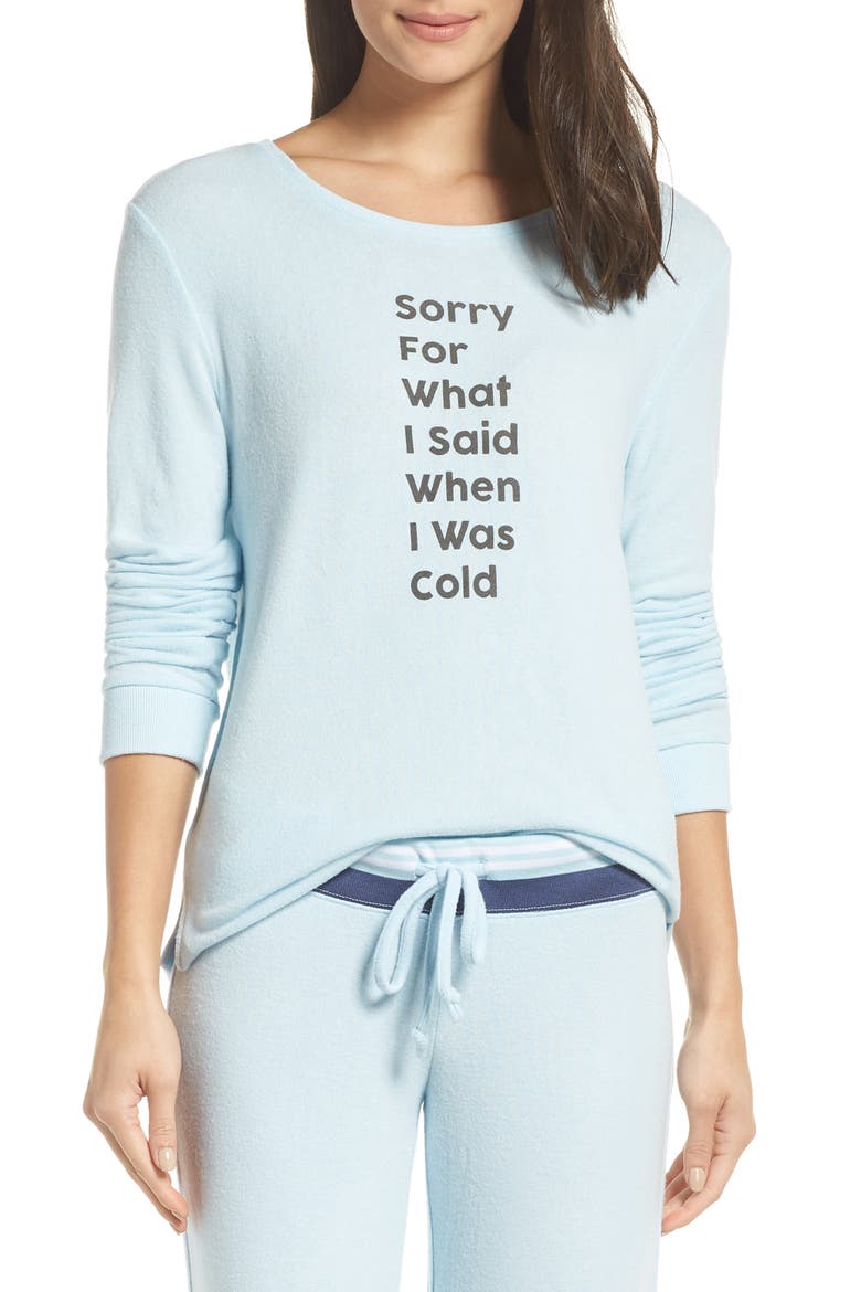 Too Cool Pullover, Main, color, BLUE OMPHALODES