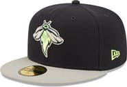 New Era Men's New Era Navy Columbia Fireflies Authentic Collection Road 59FIFTY Fitted Hat