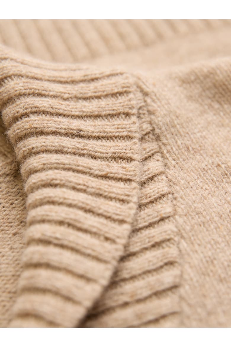 Shawl Collar Slouch Sweater, Alternate, color, Oatmeal