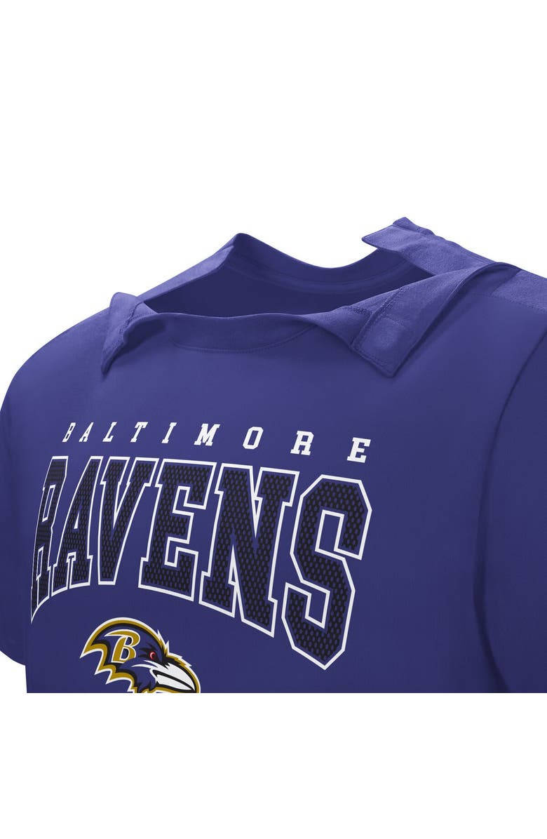 NFL Men's Purple Baltimore Ravens Home Team Adaptive T-Shirt, Alternate, color,