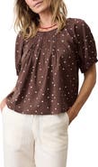 Marine Layer Celina Puff Sleeve Top