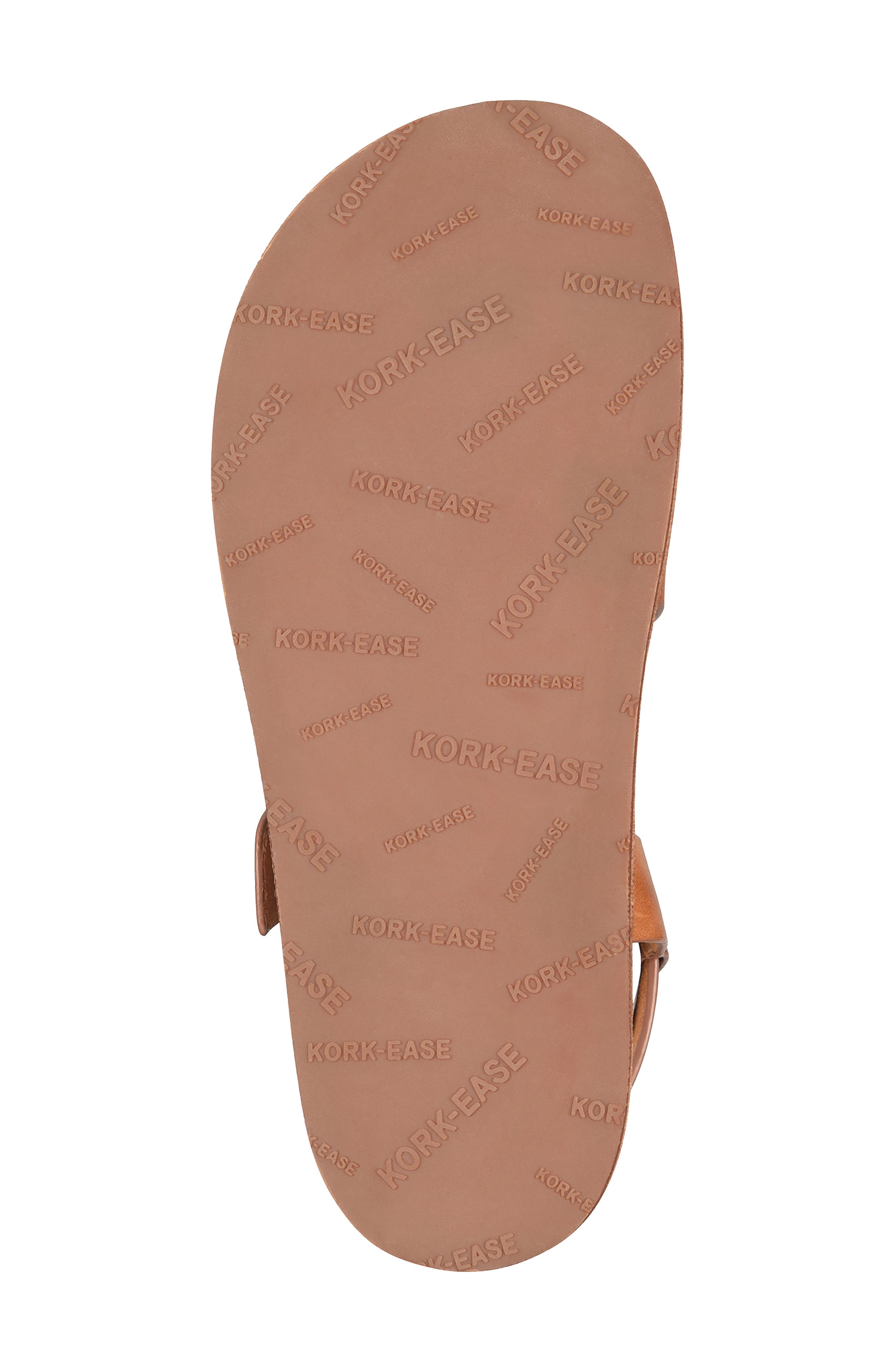 Anya Toe Loop Sandal, Alternate, color, DARK TAN LEATHER