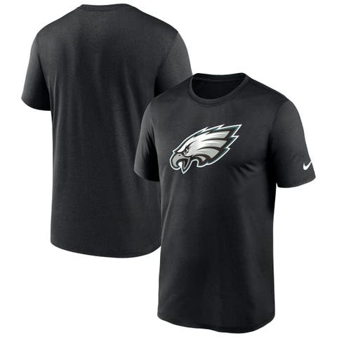 Men's Nike  Black Philadelphia Eagles Legend Logo Performance T-Shirt
