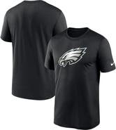 Nike Men's Nike  Black Philadelphia Eagles Legend Logo Performance T-Shirt