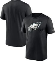 Nike Men's Nike  Black Philadelphia Eagles Legend Logo Performance T-Shirt