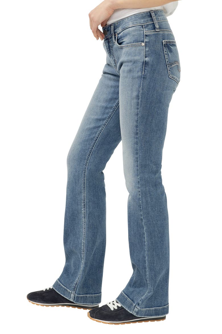 Elyse Curvy Mid Rise Bootcut Jeans, Alternate, color, SATURDAY MORNING