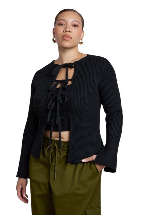 Tie Front Cardigan