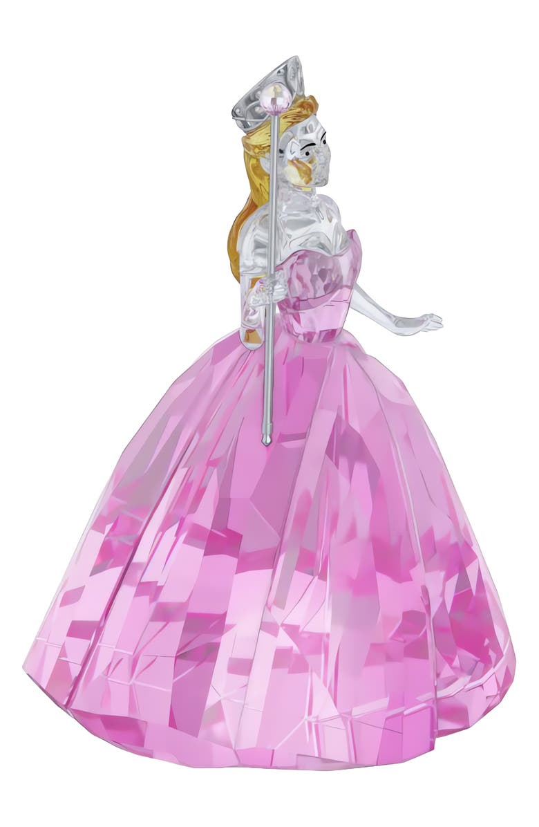 Swarovski Wicked Glinda Crystal Figurine, Alternate, color, Pink
