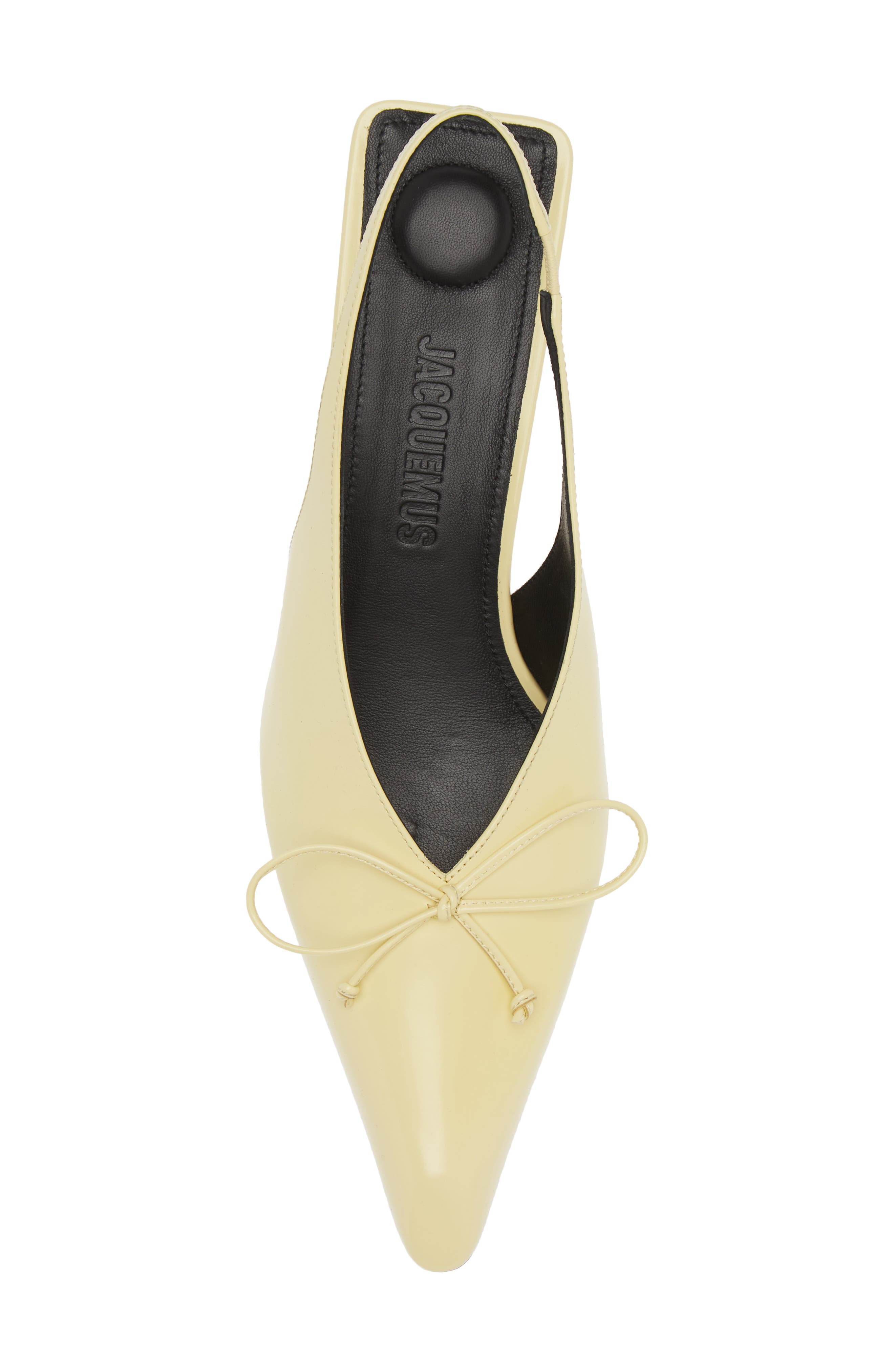 Jacquemus Cubisto Kitten Heel Slingback Pump, Alternate, color, 