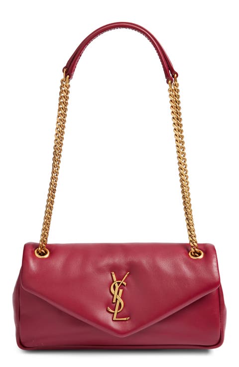 Calypso Lambskin Leather Shoulder Bag