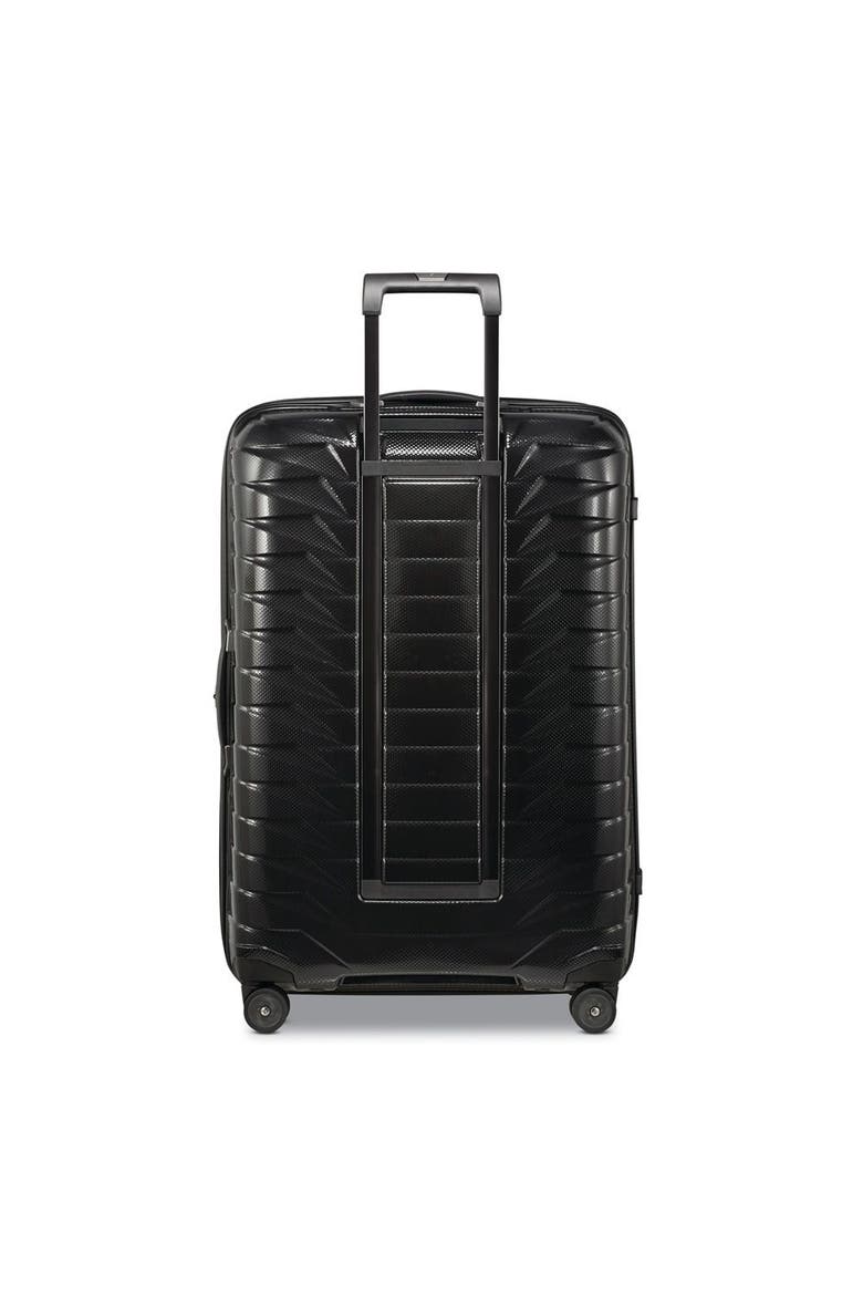 Proxis Hardside 29" Large Checked Spinner Luggage, Alternate, color, Black