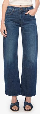MOTHER The Mid Rise Lasso Wide Leg Jeans
