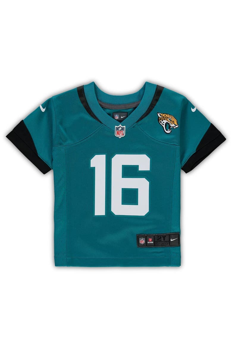 Toddler Nike Trevor Lawrence Teal Jacksonville Jaguars Game Jersey, Alternate, color, Teal