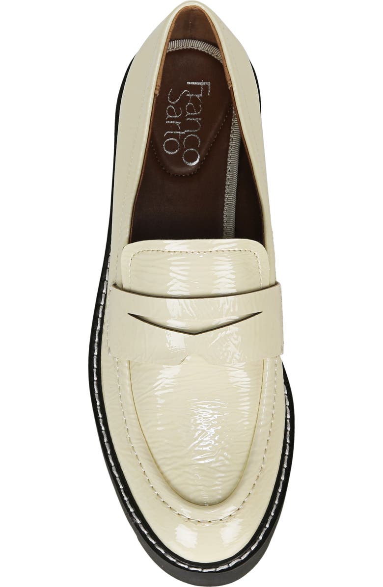 Franco Sarto Balin Platform Loafer, Alternate, color, Putty Leather