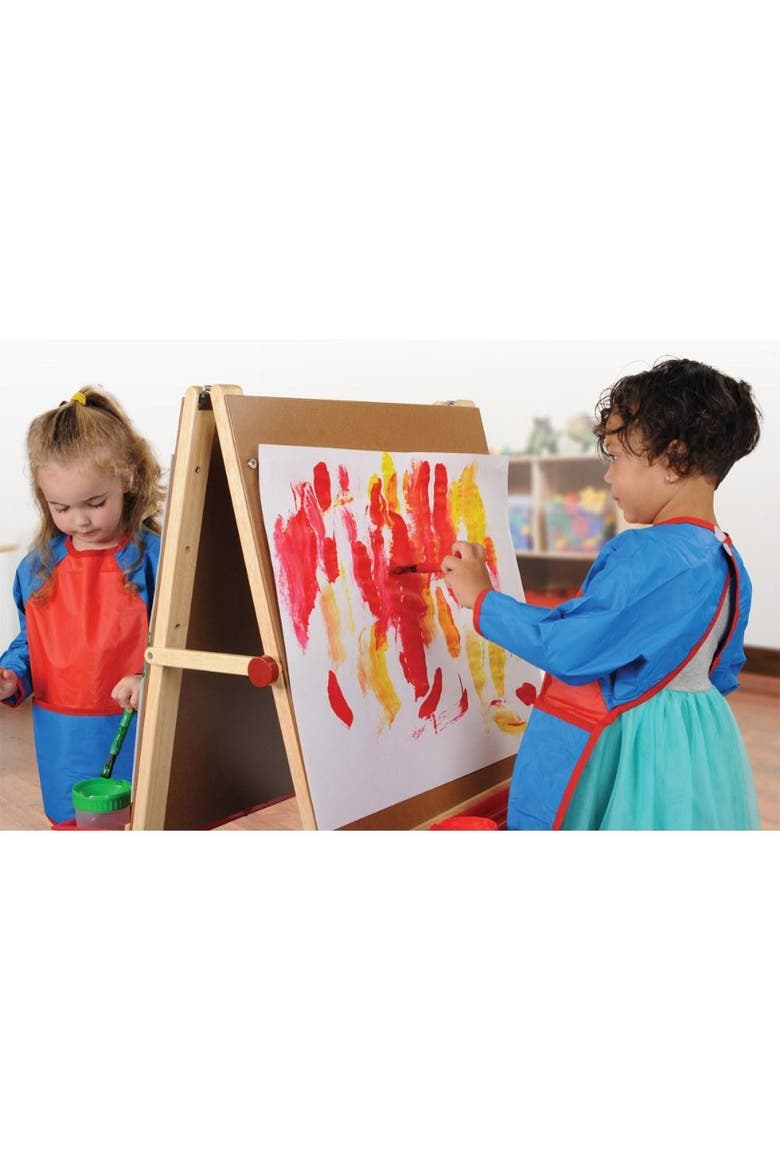 Toddler Adjustable Easel, Alternate, color, Beige