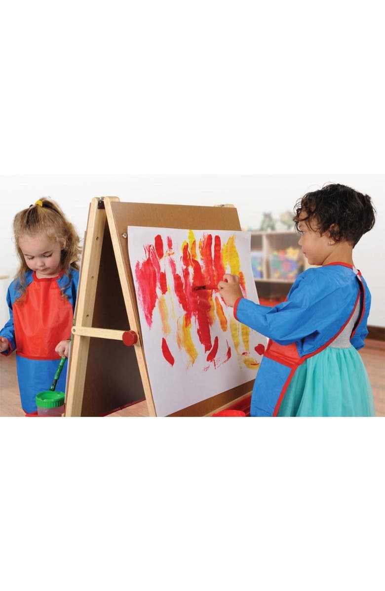 Kaplan Early Learning Company Toddler Adjustable Easel, Alternate, color, Beige