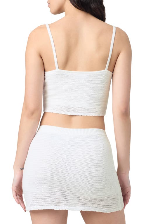 Shop Florence By Mills Crop Cotton Camisole